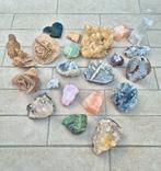 Grote diverse set mineralen en kristallen, Ophalen of Verzenden, Mineraal