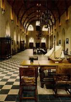 Middelburg, burgerzaal stadhuis - ongelopen, Ophalen of Verzenden, Voor 1920, Ongelopen, Zeeland