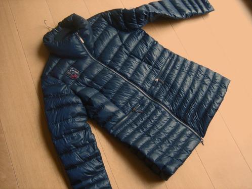 Zeer exclusieve inktblauwe donsjas BEAUMONT 40 snazzeys, Kleding | Dames, Jassen | Winter, Nieuw, Maat 38/40 (M), Blauw, Verzenden
