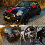 Mini 1.6 ONE 2012 Zwart, Auto's, Voorwielaandrijving, Stof, Zwart, 4 cilinders