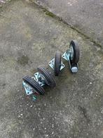 Set van 4 ongebruikte wielen, Doe-het-zelf en Verbouw, Zwenkwielen, Ophalen of Verzenden, Gebruikt