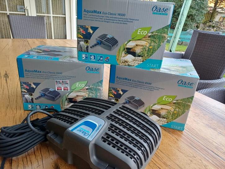Oase Aquamax eco classic gebruikt of nieuw -25%, Tuin en Terras, Vijver-toebehoren, Nieuw, Vijverpomp, Ophalen of Verzenden