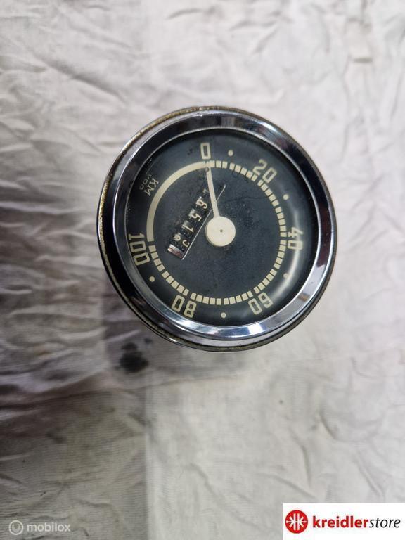 Zundapp 100 km teller in zeer nette staat VDO 16516 km, Fietsen en Brommers, Brommeronderdelen | Zundapp, Gebruikt, Ophalen of Verzenden