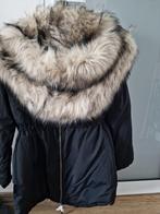 Navahoo Winterjas met Bontkraag - Maat M, Maat 38/40 (M), Navahoo, Zwart, Ophalen of Verzenden