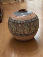 Mooie griekse vaas en schaal, Huis en Inrichting, Ophalen, Overige kleuren, Aardewerk of Porselein, Zo goed als nieuw