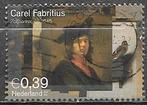 NL € 0,39 zegel Schilderijen van Carel Fabritius 2004, Postzegels en Munten, Postzegels | Nederland, Verzenden, Na 1940, Gestempeld