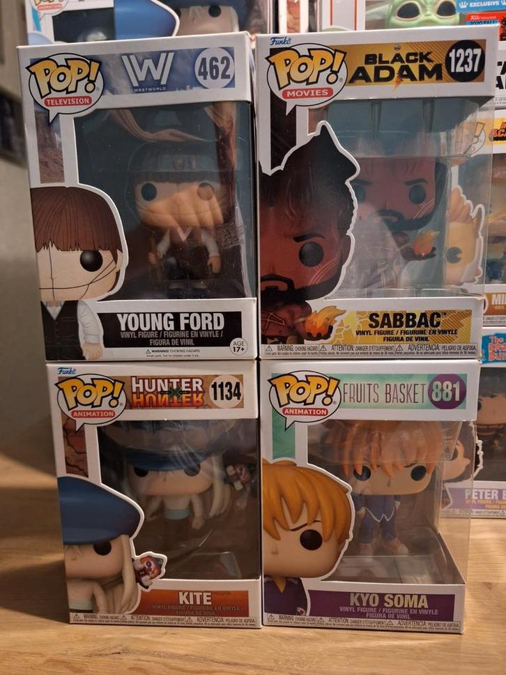 Funko Pop Verzameling wegens beëindigen hobby, Verzamelen, Poppetjes en Figuurtjes, Zo goed als nieuw, Ophalen