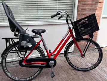 Gazelle NL Fiets - rood beschikbaar voor biedingen