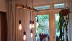 Moderne hanglamp met 6 dimbare lampen, Huis en Inrichting, Lampen | Hanglampen, Ophalen of Verzenden, Zo goed als nieuw, 75 cm of meer