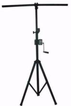 Licht statief met lier instelbaar van 140 tot 290cm, Instrumentstandaard, ., Nieuw, Ophalen of Verzenden
