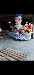 Carnavalswagen Kop van Schuim en Papiermache, Ophalen of Verzenden, Gebruikt, Versiering, Carnaval