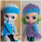 2 Mutsen en 2 sjaals voor Blythe, Verzamelen, Poppen, Verzenden, Nieuw, Kleertjes