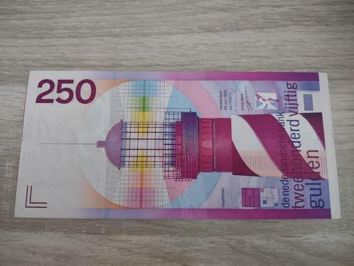 Prachtig biljet 250 gulden Vuurtoren, 1985, Postzegels en Munten, Bankbiljetten | Nederland, 250 gulden, Ophalen of Verzenden