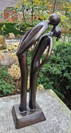 bronzen beeld / DE KUS, Antiek en Kunst, Ophalen of Verzenden