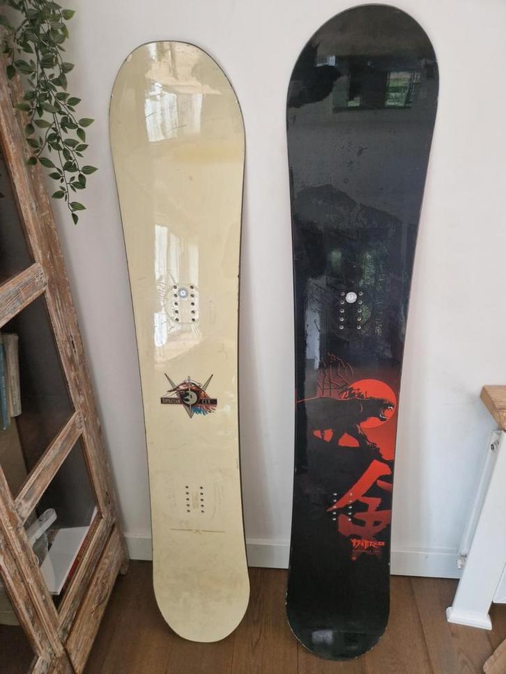 Snowboard te koop, Sport en Fitness, Snowboarden, Gebruikt, Board, Ophalen