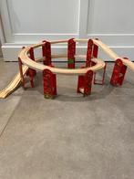 Houten ronde rails, uitbreidingset met meerdere niveaus, Ophalen, Zo goed als nieuw