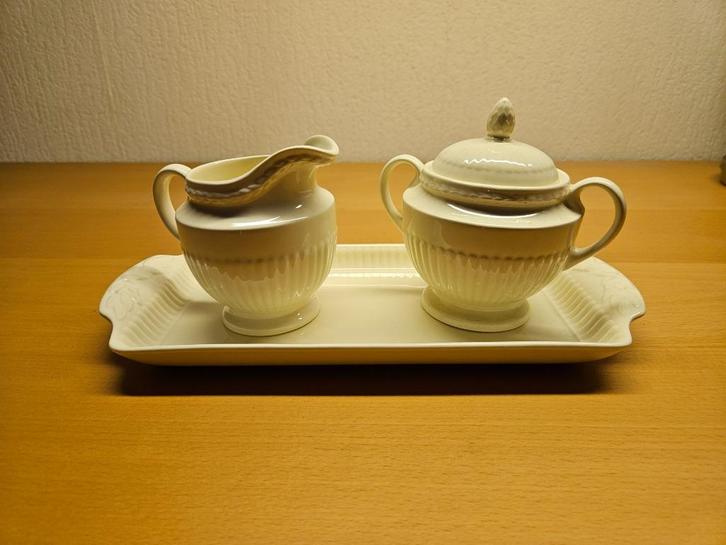 Wedgwood Edme Roomstel, Huis en Inrichting, Keuken | Servies, Zo goed als nieuw, Overige typen, Wedgwood, Aardewerk, Ophalen of Verzenden