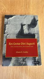 Res Gestae Divi Augusti, Niet van toepassing, Alison E. Cooley, Ophalen of Verzenden, Zo goed als nieuw