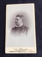 CDV, Man, A. van Beurden, Tilburg, Carte de Visite 5, Ophalen of Verzenden, Voor 1940, Gebruikt, Foto