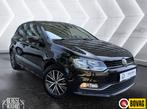 Volkswagen Polo 1.2 TSI Allstar Cruise Pdc Clima Stoelvw, Auto's, 21 km/l, Stof, Gebruikt, Zwart