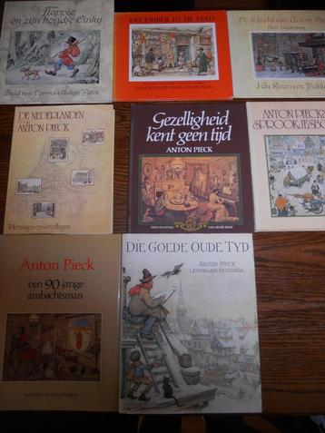7 Boeken Anton Pieck. beschikbaar voor biedingen