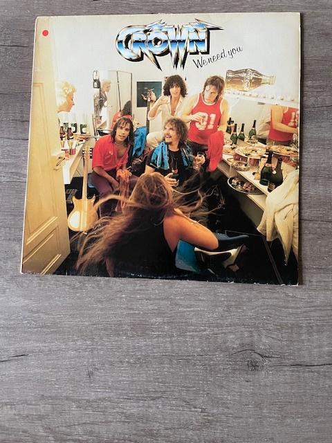 LP Crown - We Need You - 1981           Heavy Metal, Cd's en Dvd's, Vinyl | Hardrock en Metal, Zo goed als nieuw, Ophalen of Verzenden