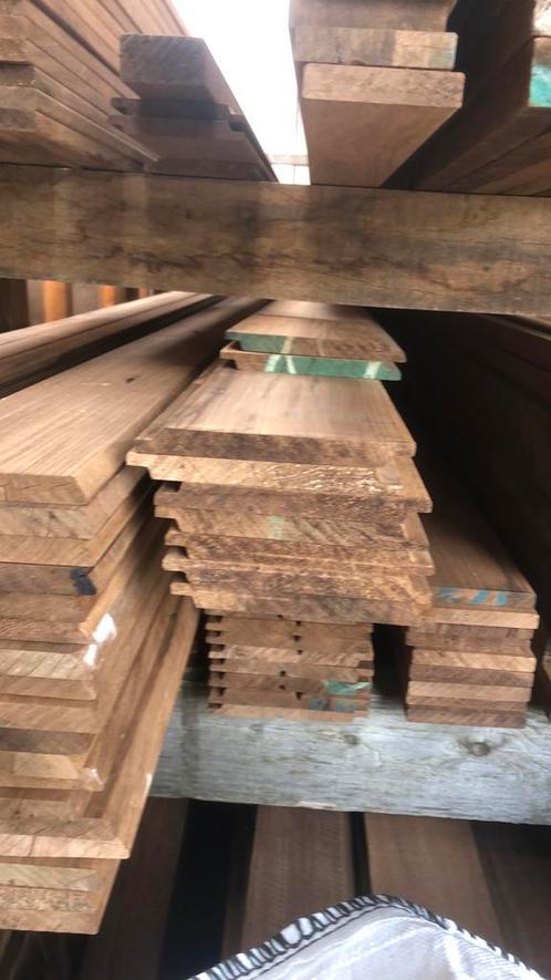 Eiken dakbeschot thermisch frake gevelbekleding rabat ayous, Doe-het-zelf en Verbouw, Hout en Planken, Nieuw, Plank, Eiken, 300 cm of meer