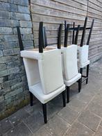 4 Eetkamer stoelen en 2 Barkrukken, Ophalen, Gebruikt, Vijf, Zes of meer stoelen