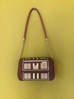 Handgemaakte Schoudertas, Sieraden, Tassen en Uiterlijk, Ophalen of Verzenden, Nieuw, Bruin, Schoudertasje