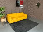 GRATIS LEVERING H&H Bank Geel 215x90 REFURBISHED, Driepersoons, 75 tot 100 cm, Ophalen of Verzenden, Zo goed als nieuw