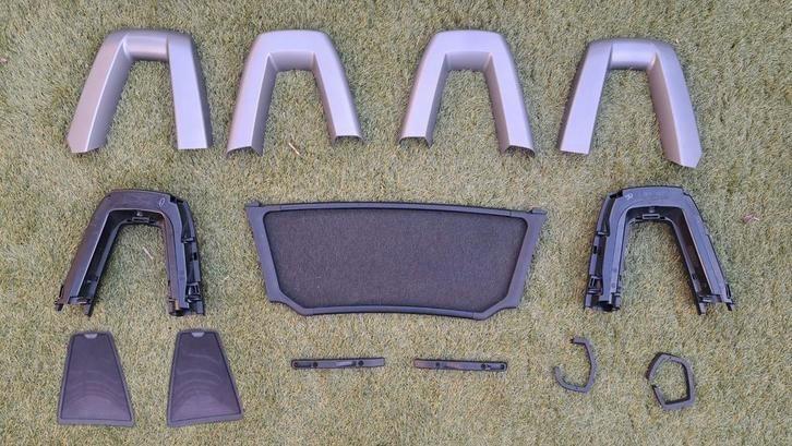 Origineel BMW Z4 E85 windscherm 2003-2009 (COMPLETE SET), Auto diversen, Auto-accessoires, Gebruikt, Ophalen of Verzenden