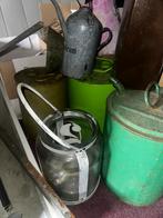 Oude Jerrycans, Blikken, Trechter & Oliekannen, Ophalen of Verzenden