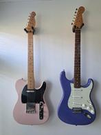 Fender stratocaster + harley benton telecaster, Muziek en Instrumenten, Ophalen of Verzenden, Zo goed als nieuw, Solid body, Fender