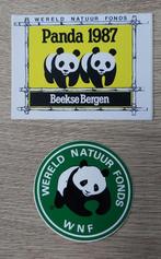 2 Stickers Wereld Natuur Fonds., Verzamelen, Stickers, Ophalen of Verzenden, Zo goed als nieuw, Overige typen