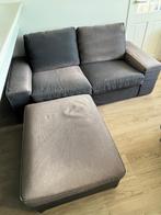 IKEA Kivik 2-zits bank + hocker, Ophalen, Gebruikt, Tweepersoons, 75 tot 100 cm