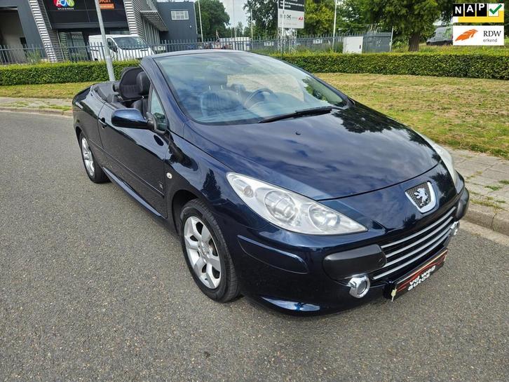 Peugeot 307 CC 2.0-16V zeer mooie auto, Auto's, Peugeot, Te koop, Airbags, Airconditioning, Centrale vergrendeling, Climate control
