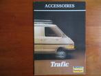 Renault Trafic Accessoires (maart 1981) met prijslijst, Boeken, Auto's | Folders en Tijdschriften, Ophalen of Verzenden, Renault