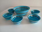 Vintage schalen Flora jaren 60, Antiek en Kunst, Ophalen of Verzenden