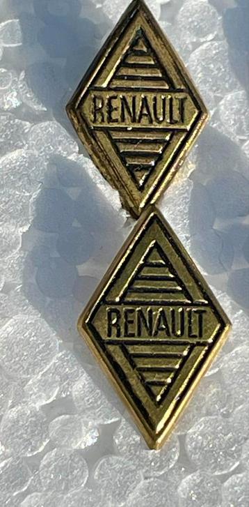 Twee Vintage Renault Speldjes beschikbaar voor biedingen