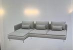 IKEA soderhalm cover Grey, Huis en Inrichting, Ophalen of Verzenden, Gebruikt, Vierpersoons of meer, 200 tot 250 cm