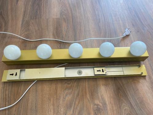 LEDSJÖ Led-wandlamp, roestvrij staal (Goud gespoten), Huis en Inrichting, Lampen | Wandlampen, Zo goed als nieuw, Metaal, Ophalen of Verzenden