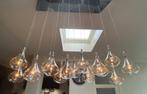 Hanglamp, Ophalen, Zo goed als nieuw, Glas, 50 tot 75 cm