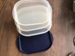 Tupperware beleg/ bewaardozen. 3 stuks met deksel, Huis en Inrichting, Keuken | Tupperware, Ophalen of Verzenden, Gebruikt, Bak of Kom
