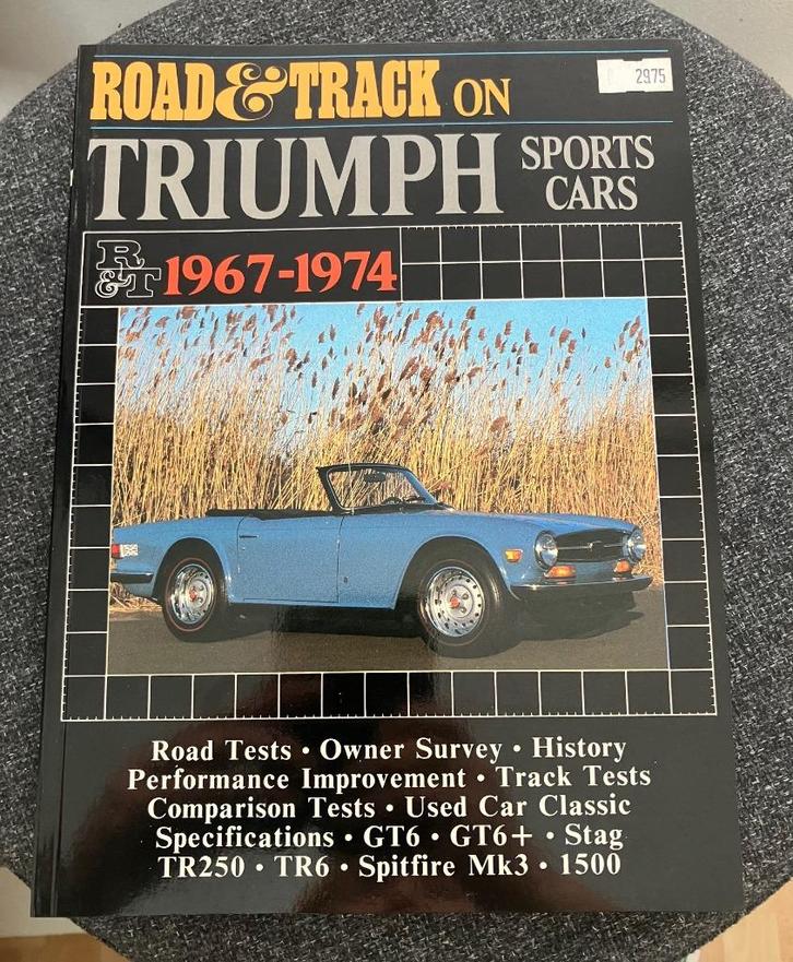 Road & Track on Triumph Sports Cars 1967–1974, Boeken, Auto's | Boeken, Zo goed als nieuw, Overige merken, Ophalen of Verzenden