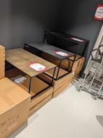 MOOIE NIEUWE SALONTAFELS IN METAAL VOOR SPOTPRIJS € 99,-, Ophalen, MODERN, 100 tot 150 cm, Nieuw