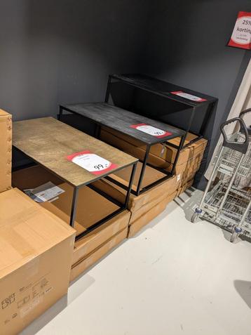 MOOIE NIEUWE SALONTAFELS IN METAAL VOOR SPOTPRIJS € 99,- beschikbaar voor biedingen