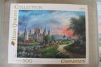 Clementoni Inverary Inerary Castle Kasteel legpuzzel (500), Ophalen of Verzenden, 500 t/m 1500 stukjes, Gebruikt, Legpuzzel