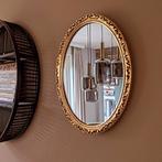 Gouden bewerke brocante spiegel, goud look., Minder dan 50 cm, Ophalen of Verzenden, Zo goed als nieuw, Minder dan 100 cm