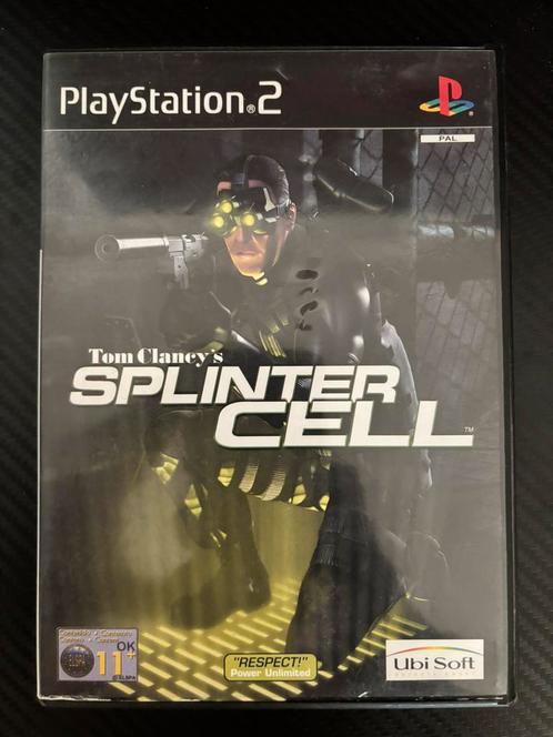 Tom Clancy’s Splinter Cell, Spelcomputers en Games, Games | Sony PlayStation 2, Gebruikt, Shooter, 1 speler, Vanaf 12 jaar, Ophalen of Verzenden