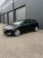 Ford Focus 1.0 Titanium Ecoboost 92KW 5D 2014, Auto's, USB, Zwart, Zwart, Origineel Nederlands